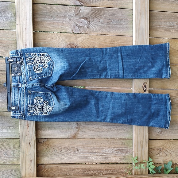 🏵️ Miss Me Y2K Boot Cut Jeans - Picture 5 of 9